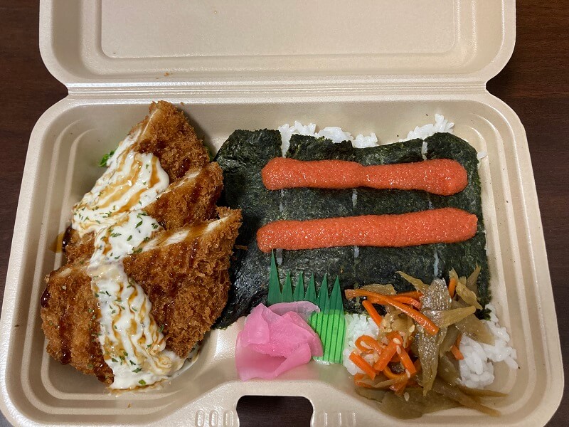 ハローズの明太子のり弁当