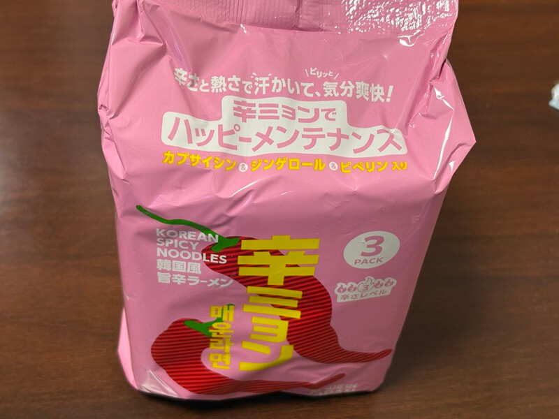 日清辛ミョン 韓国風旨辛ラーメン